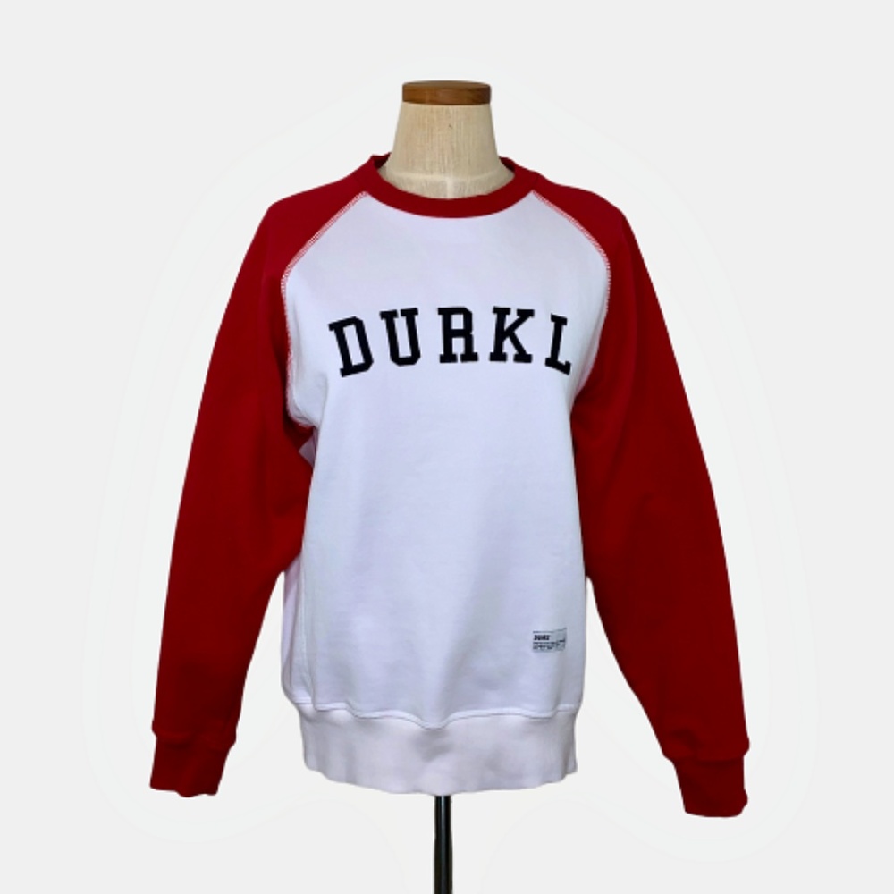 100% heavy cotton baseball sweater unisex